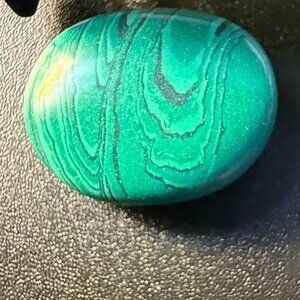 Green Malachite Quartz Crystal Stone 0.9 carats